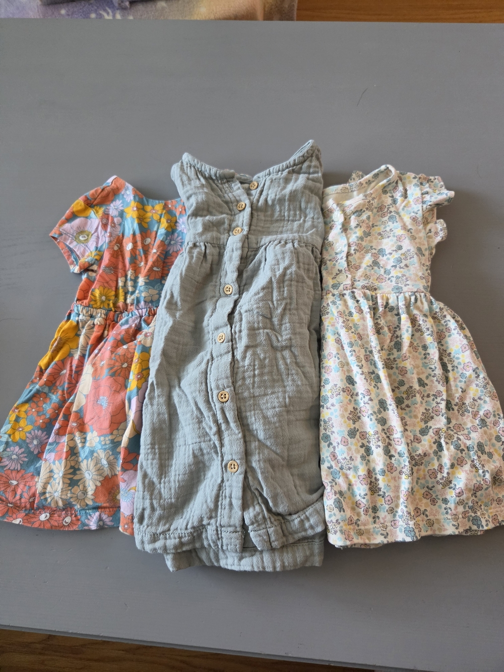12-18 Months Girls' Carters Dresses- Bundle Of 3